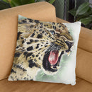 Leopard Throw Pillow By George Dyachenko
