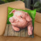 Little Piglet Throw Pillow By George Dyachenko
