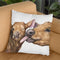 Mother And Her Baby Throw Pillow By George Dyachenko