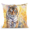 Tiger Throw Pillow By George Dyachenko
