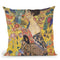 Lady With Fan 1918 Throw Pillow By Gustav Klimt