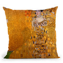 Portrait Of Adele Bloch-Bauer Throw Pillow By Gustav Klimt
