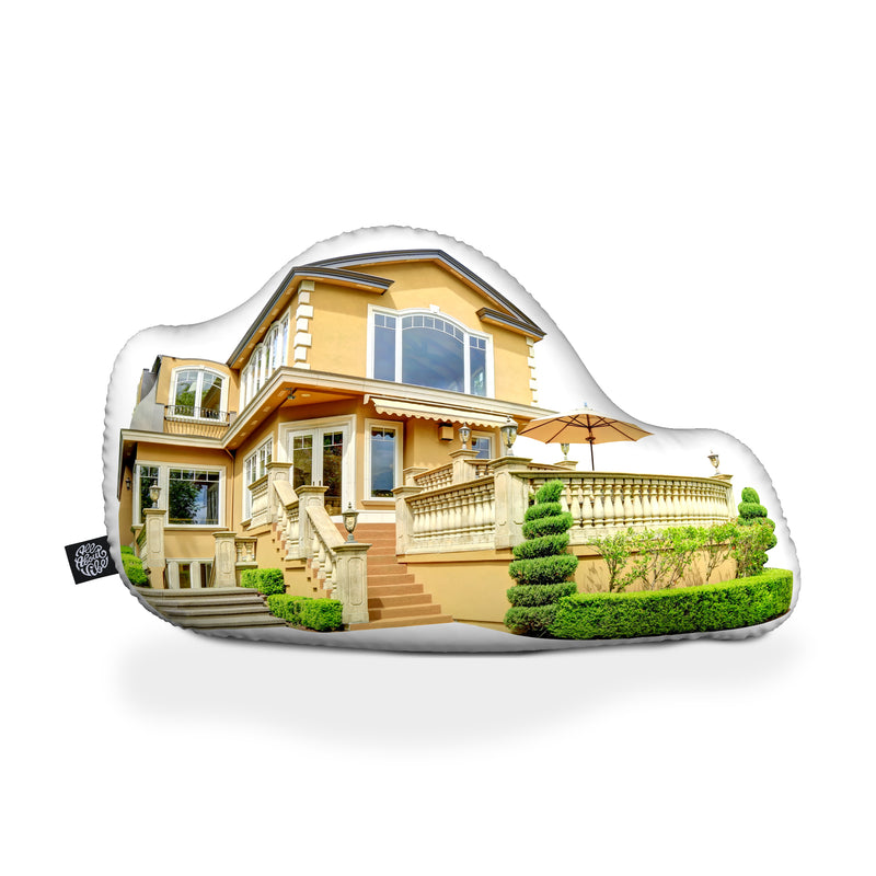 Personalized House Pillow Made In USA All About Vibe