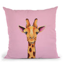 Baby Giraffe Throw Pillow By Image Conscious - by all about vibe