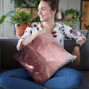 Pink Motion Throw Pillow By Image Conscious - by all about vibe