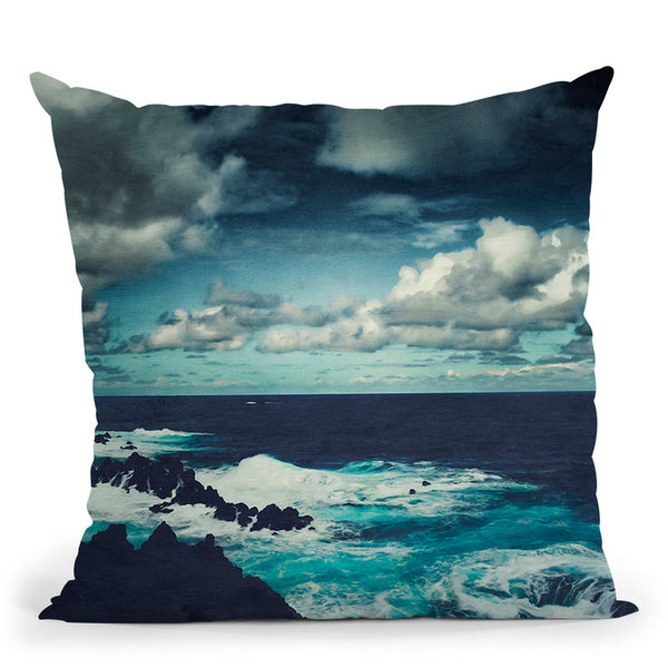 Wild Atlantic Throw Pillow By Image Conscious - by all about vibe