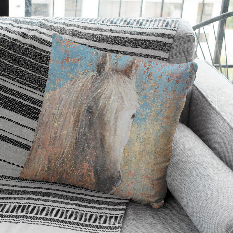 From The Valley Throw Pillow By Image Conscious