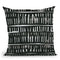 Black Collage Throw Pillow By Image Conscious