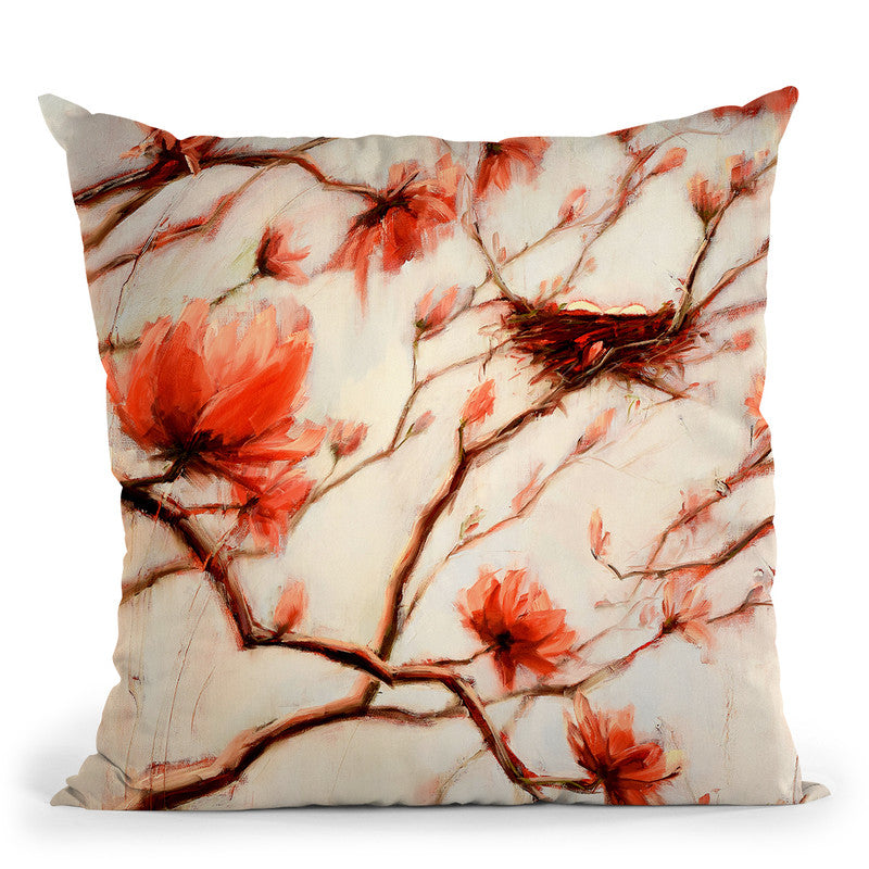Flush With Possibilities Throw Pillow By Image Conscious