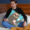 Diva Sloth Throw Pillow By Image Conscious - by all about vibe