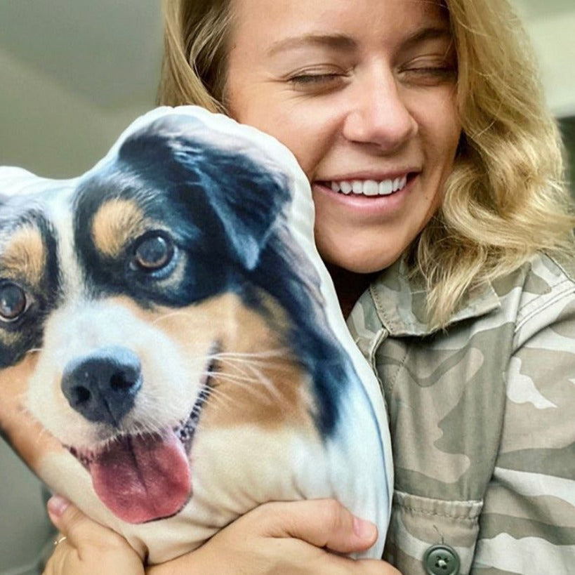 Australian Shepherd Custom Shaped Pillow Made In USA – All About