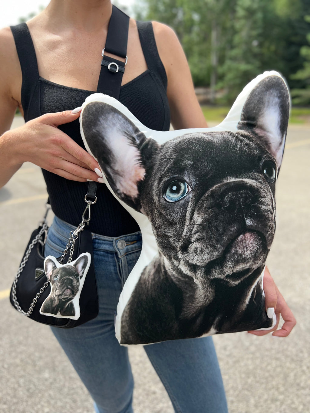 Matching Custom Pillow Keychain All About Vibe