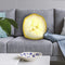 Banana-Slice Throw Pillow By All About Vibe