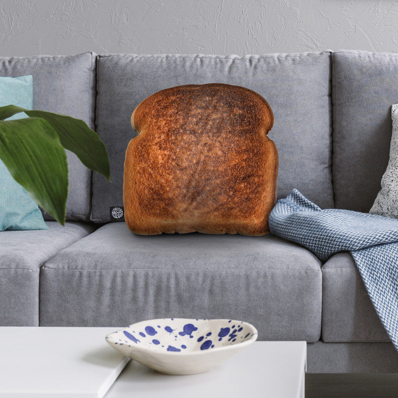 Bread Toast Throw Pillow By All About Vibe