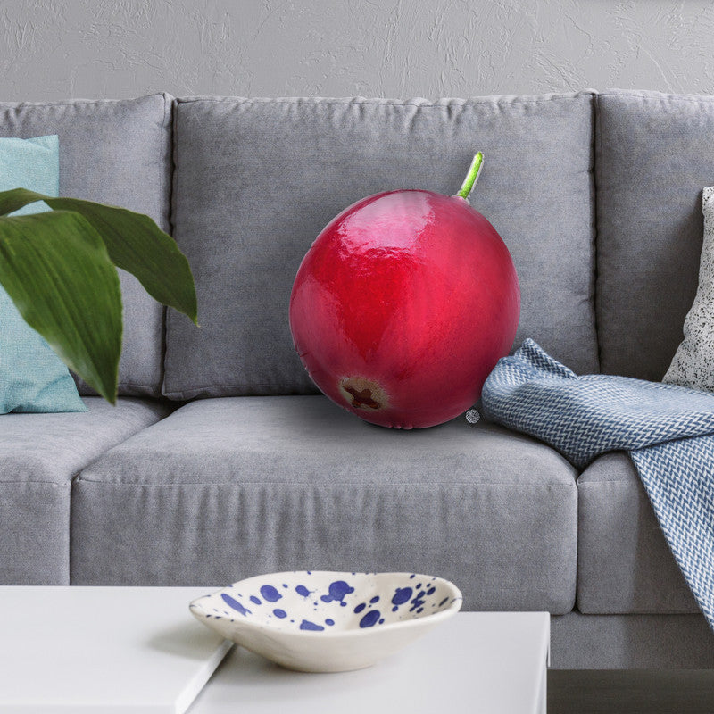 Cranberry Throw Pillow By All About Vibe
