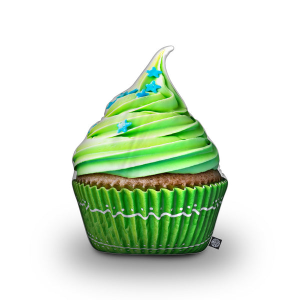 Cupcake Green Throw Pillow By All About Vibe