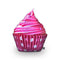 Cupcake Pink Throw Pillow By All About Vibe