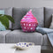 Cupcake Pink Throw Pillow By All About Vibe