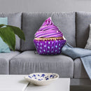 Cupcake Violet Throw Pillow By All About Vibe