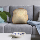 White Bread Throw Pillow By All About Vibe
