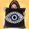 Evil Eye Ii Throw Pillow by Jodi Pedri