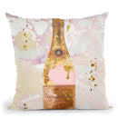 Pink Champs Throw Pillow by Jodi Pedri