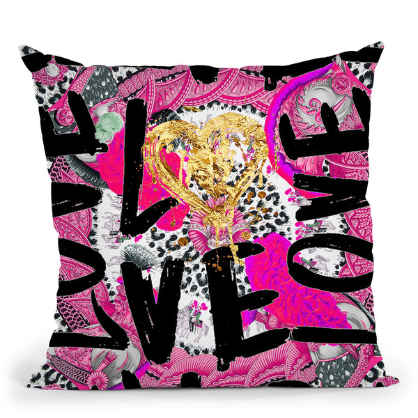 Pink Books Throw Pillow By Martina Pavlova – All About Vibe