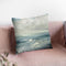 Waves Throw Pillow By Julia Purinton