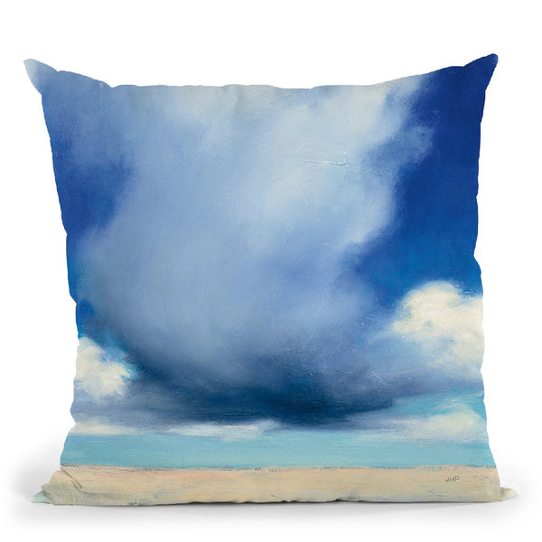 Beach Clouds I Throw Pillow By Julia Purinton