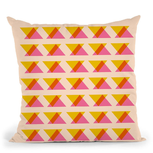 Geometric Vii Throw Pillow By June Journal