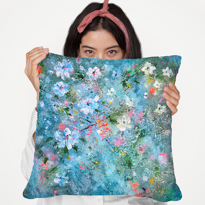 Summer Solstice Throw Pillow By Kathleen Reits
