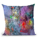 Lilacs And Courage Throw Pillow By Kathleen Reits