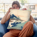 Fuji From Inume Throw Pillow By Katsushika Hokusai