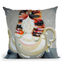 Oolong Throw Pillow By Kim Haskins