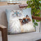 Sully And Bucky Throw Pillow By Kim Haskins