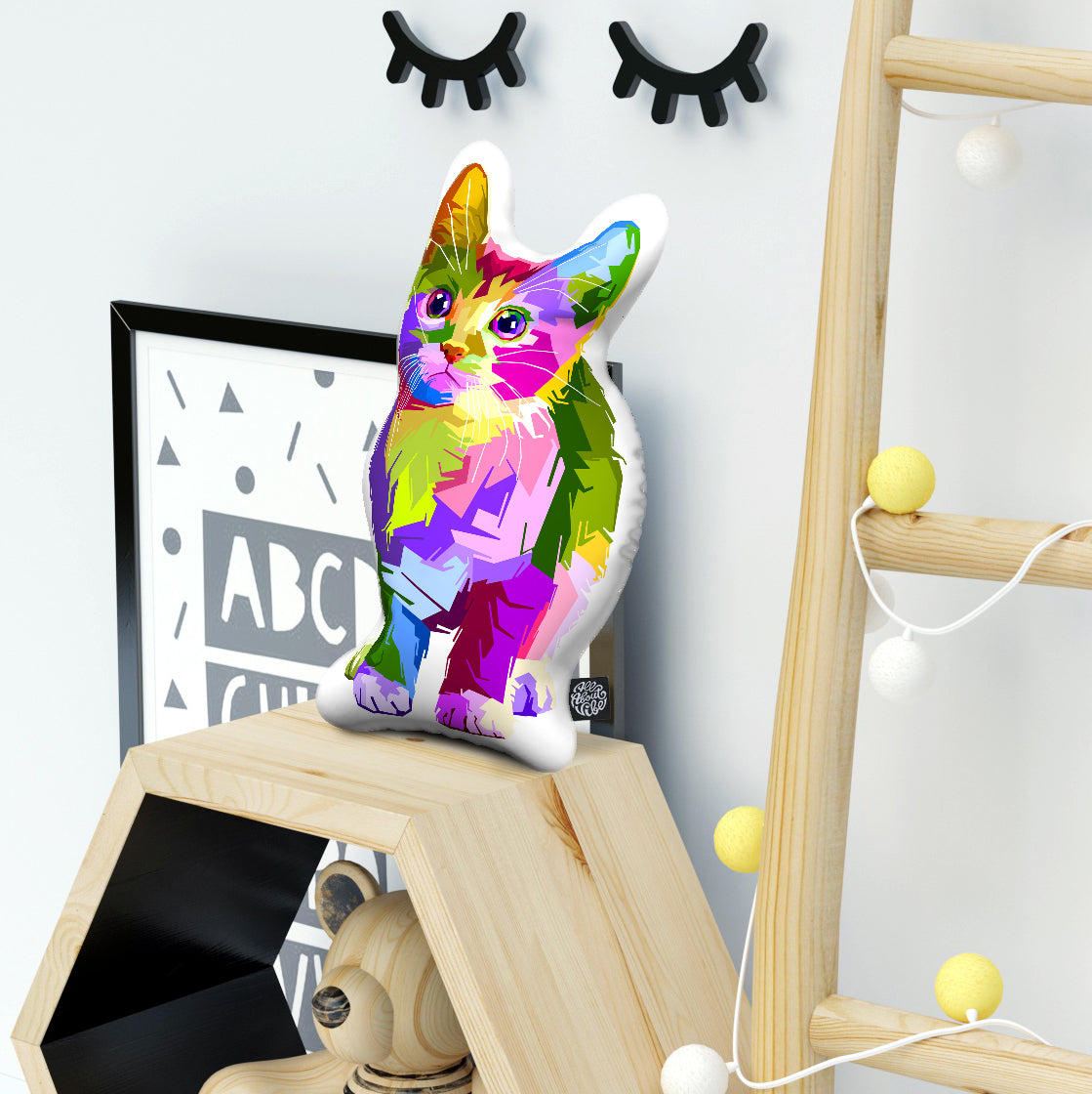 Custom Digital Illustration Pillow