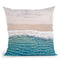 Beach Throw Pillow By Little Pitti