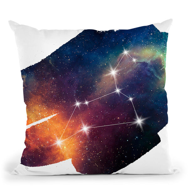 Leo Throw Pillow By Little Pitti