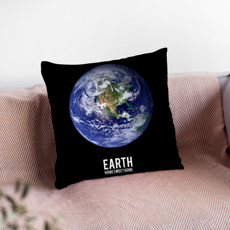 Earth Throw Pillow By Little Pitti