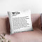 Wife Quote Throw Pillow By Little Pitti