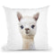 Baby Llama Throw Pillow By Little Pitti