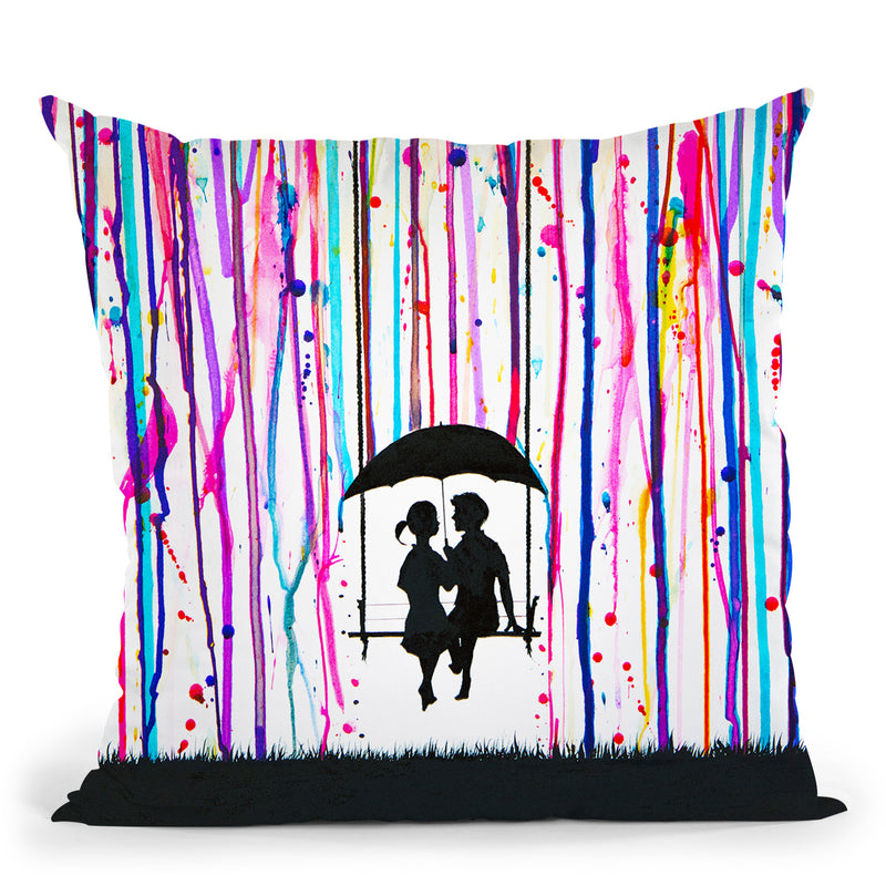 Days Gone By Throw Pillow By Marc Allante