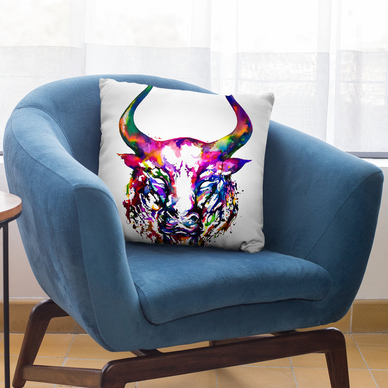 Philosopher Throw Pillow By Marc Allante