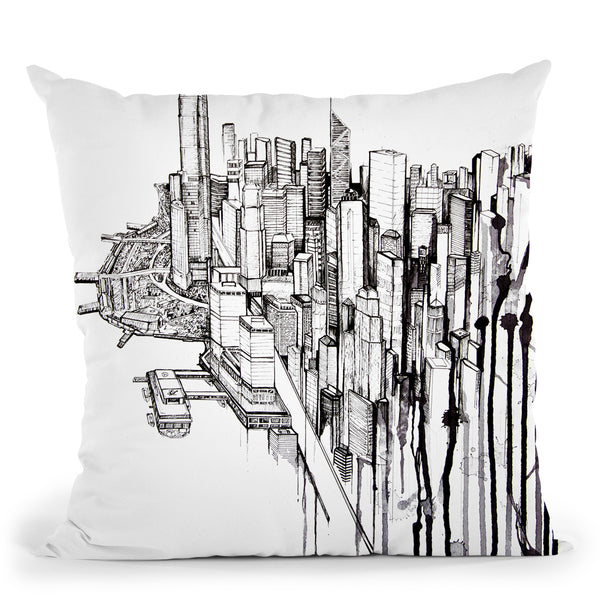 Reclaimed Throw Pillow By Marc Allante