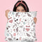 Fashion Pattern Throw Pillow By Maja Tomljanovic