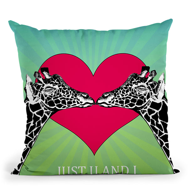 Just You And I Throw Pillow By Mark Ashkenazi