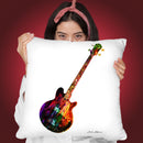 Guitar I Throw Pillow By Mark Ashkenazi