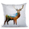 Deer I Throw Pillow By Mark Ashkenazi