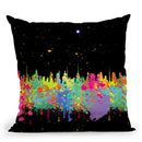 Abstrace C T Throw Pillow By Mark Ashkenazi