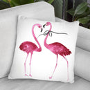Flamingos Throw Pillow By Mercedes Lopez Charro